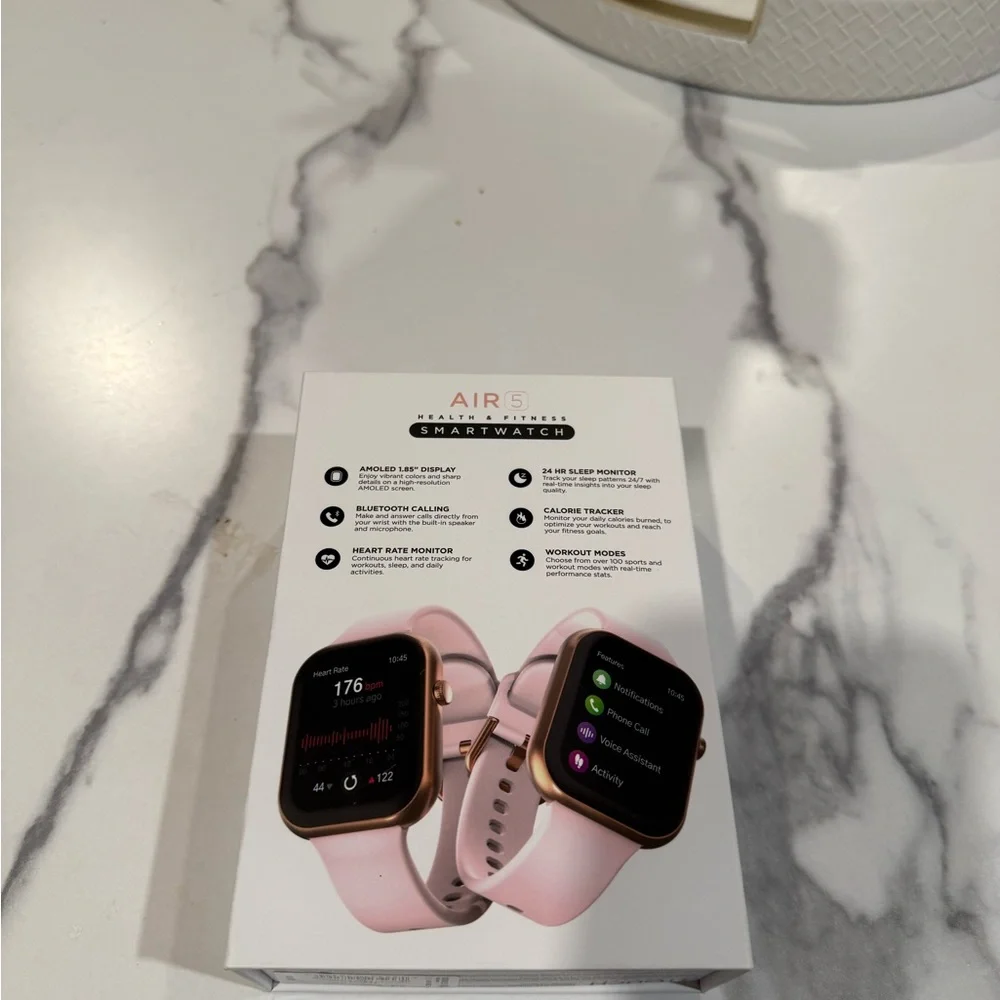 Smartwatch - Elegant Pink and Gold